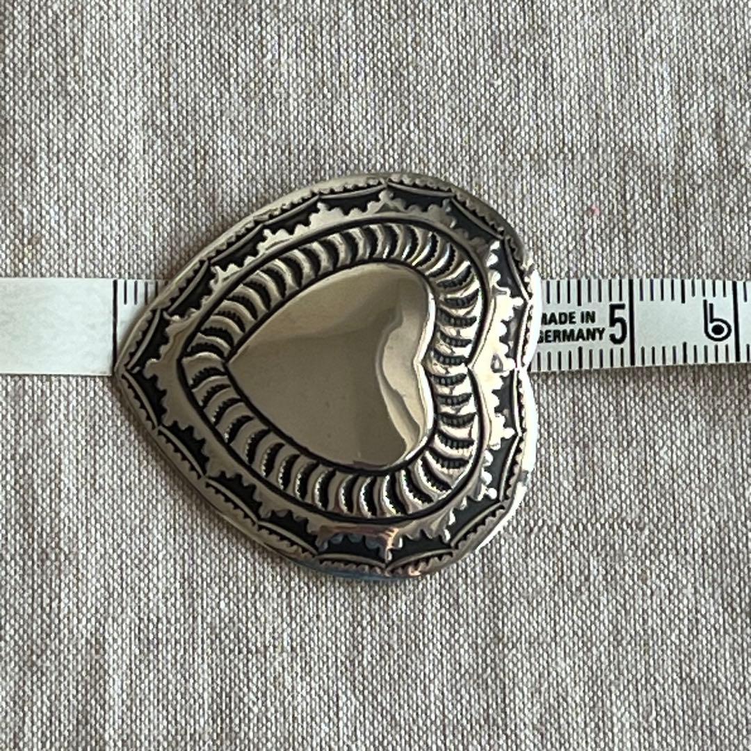 HARPO ハートブローチ ナバホ　インディアンジュエリー　シルバー