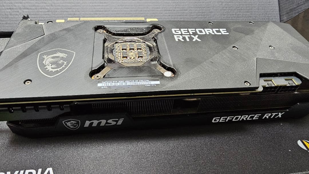 グラフィックボード・グラボ・ビデオカード MSI GeForce RTX3080 Ventus 3x