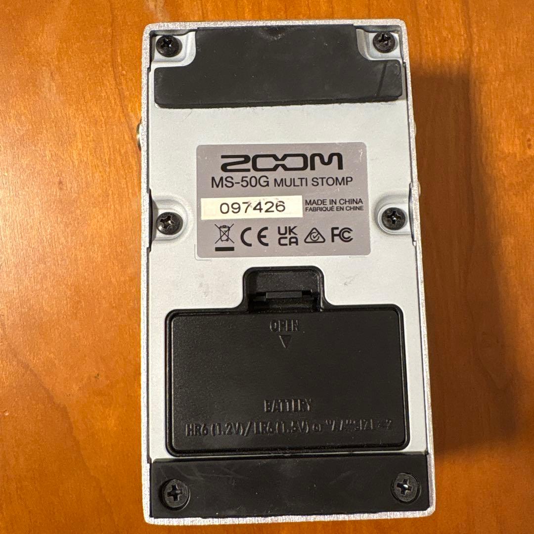ZOOM MS-50G マルチエフェクター　マルチストンプ　マルチエフェクター