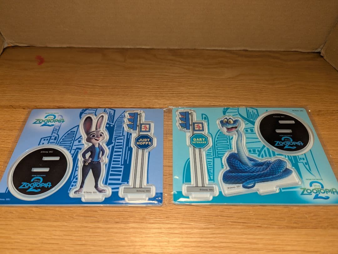 ズートピア2　くじ　ポスターフィギュア　おまけ付き