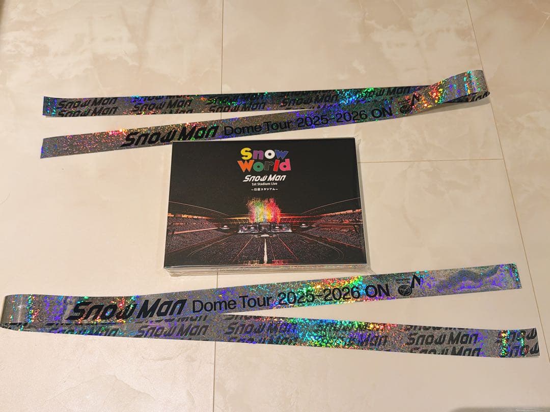 World 日産スタジアム FC限定 Blu-ray新品　ON銀テ2本付