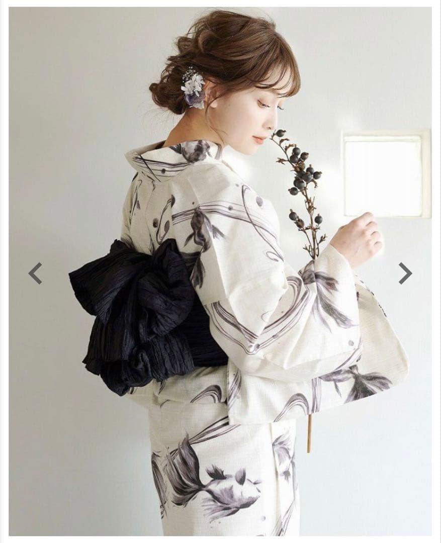 【京の凪金魚】 Dita 浴衣 4点セット(下駄なし)