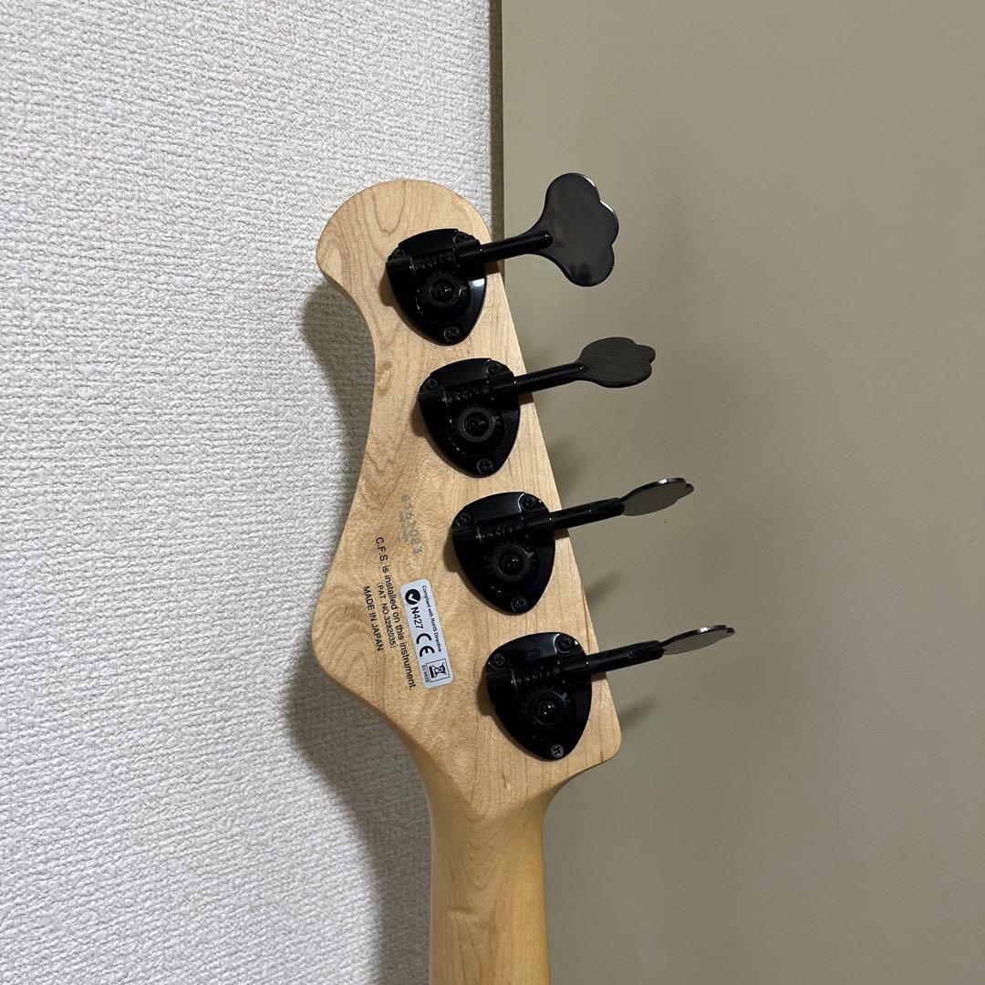 【日本製】FUJIGEN JMJ-ASH-DE-M ジャズベース EMG搭載