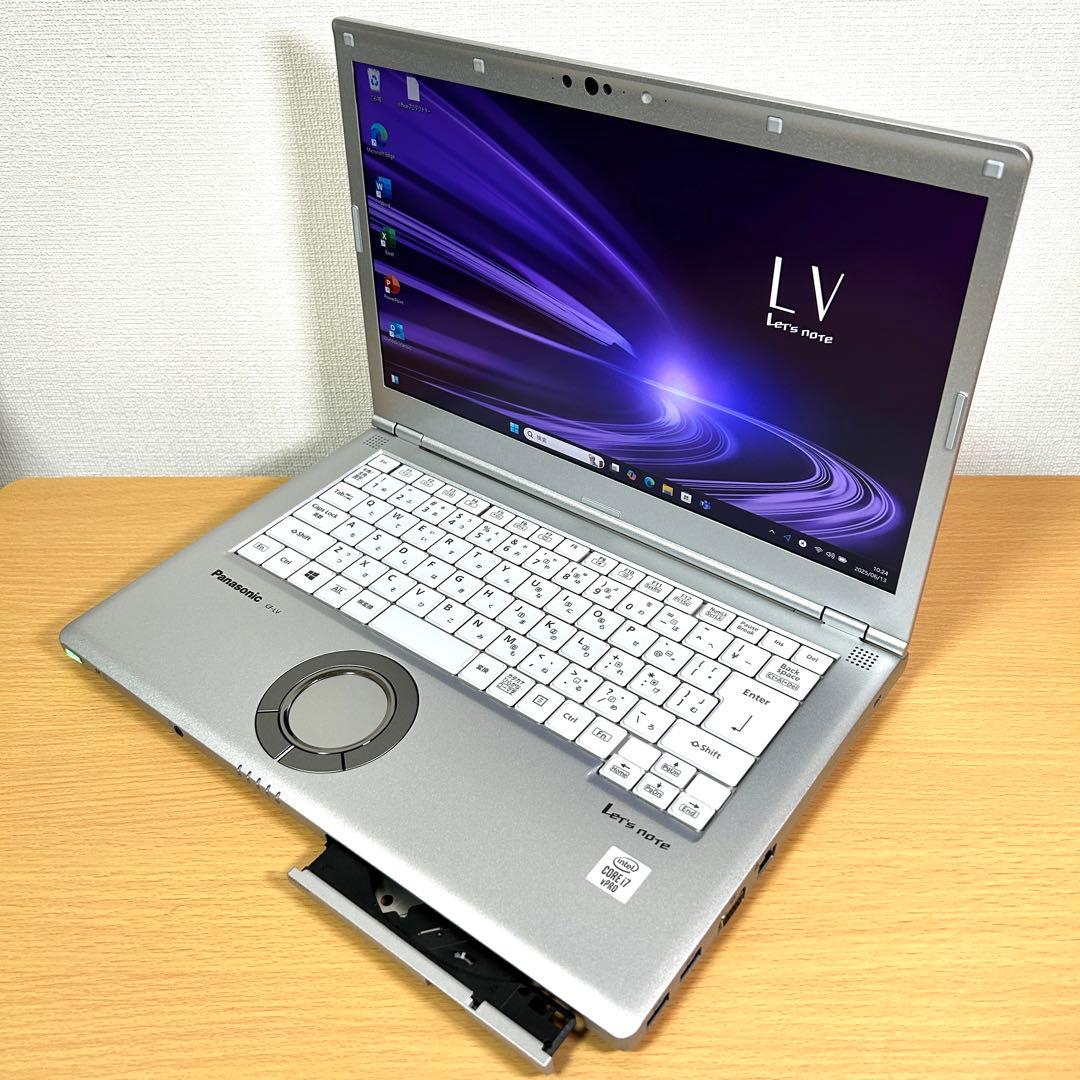 Windowsノート本体 Panasonic Let's note LV9 i7 512GB 16GB