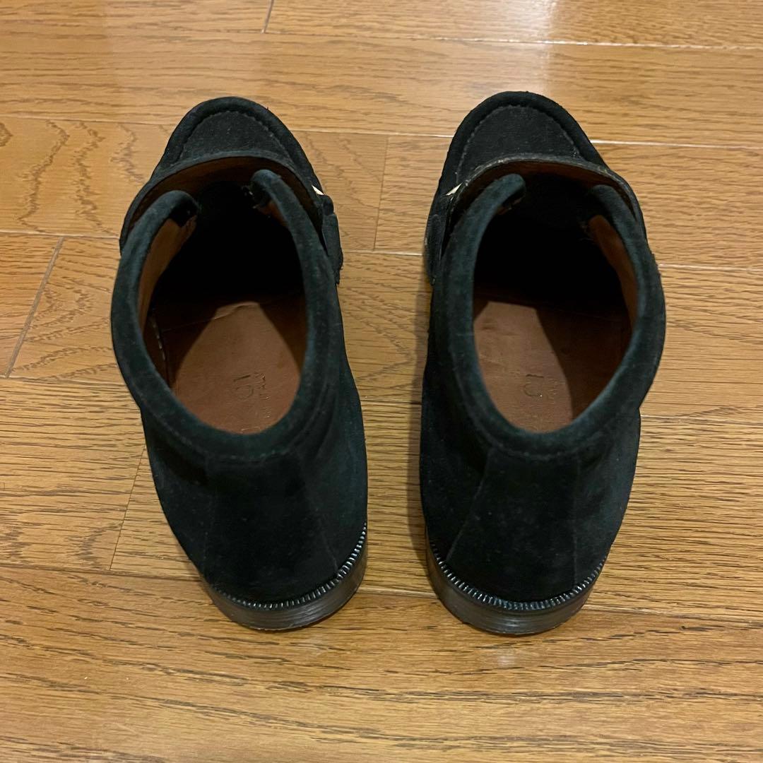 早い者勝ち！GUCCI グッチ ホースビット モカシン ブーツ スエード23.5