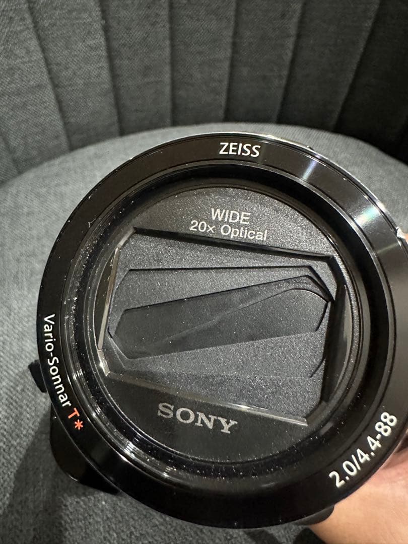 ビデオカメラ SONY 4K Handycam FDR-AX45 (BLACK)