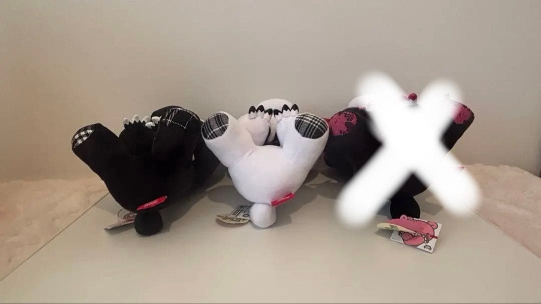 グルーミー No.589 No.596ぬいぐるみ 3体セット