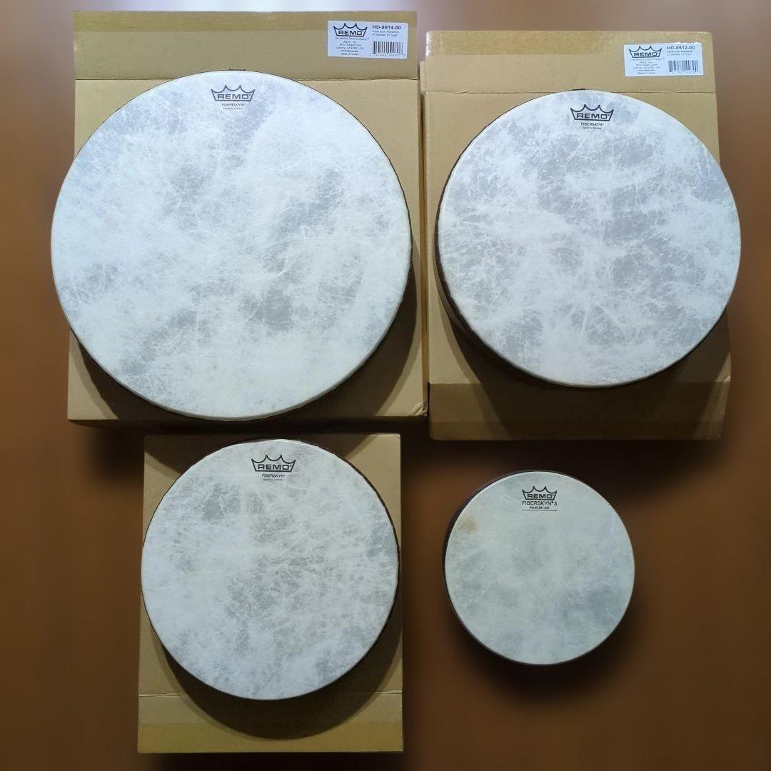 REMO フレームドラム　4点セット