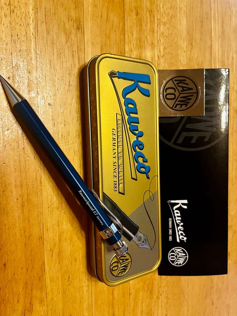 【ぽむ】Kaweco Special 青　シャープペンシル