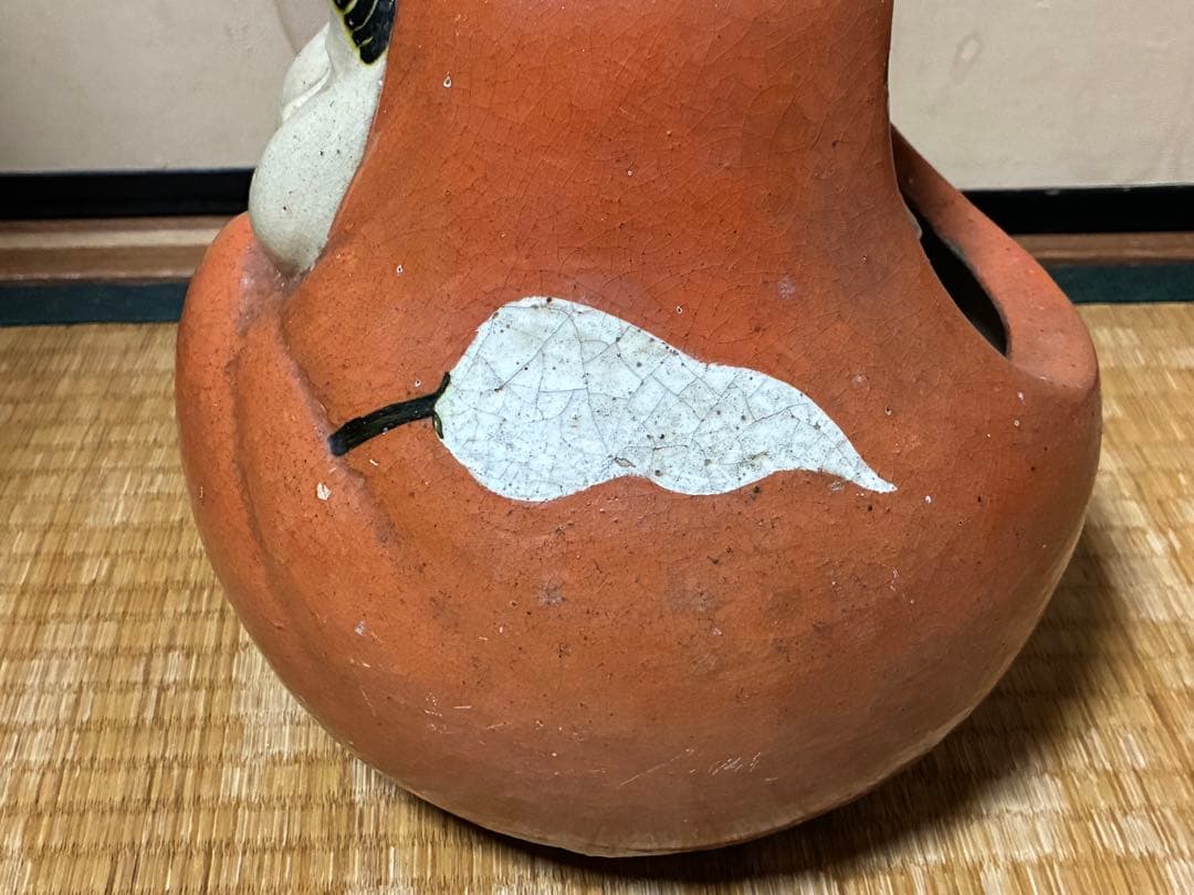 古陶器 おかめ 手炙り 火鉢 在名 時代物