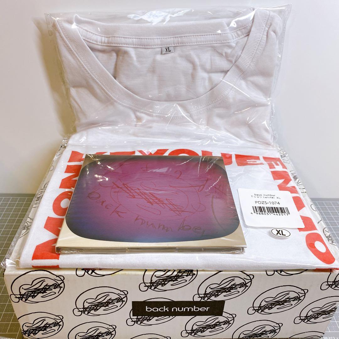 back number 完全受注生産限定品 女王の猿 新品 白TシャツXL 箱付