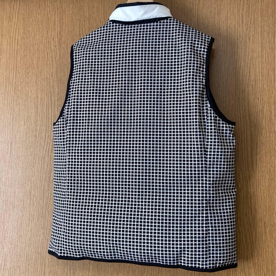 5.3万♡超美品♡ ピッコーネ CLUB ダウンベスト 中綿 ジャケット 黒 白