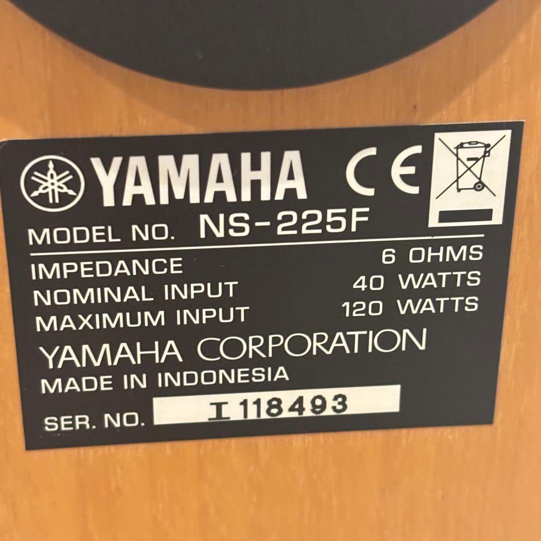 【良品】YAMAHA NS-225F トールボーイ スピーカー セット
