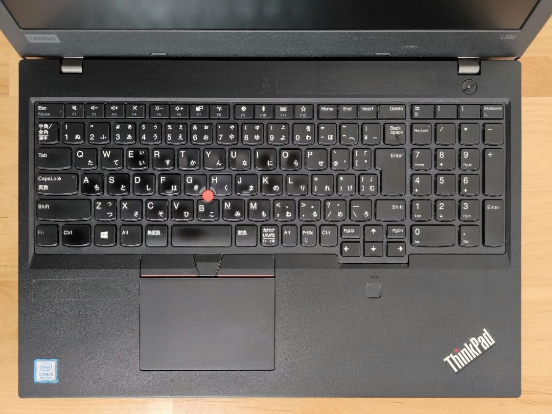 大画面ノートパソコン【L580】Windows11│Corei5第8世代│カメラ