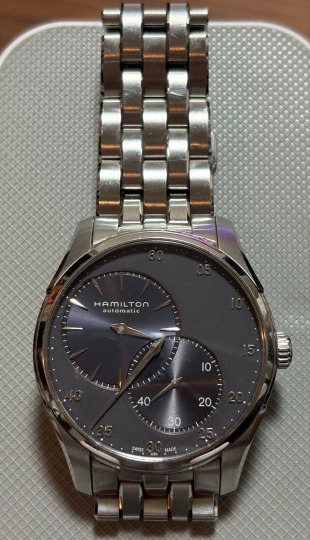 値下げ依頼対応済→【美品】HAMILTON ジャズマスター レギュレーター自動巻