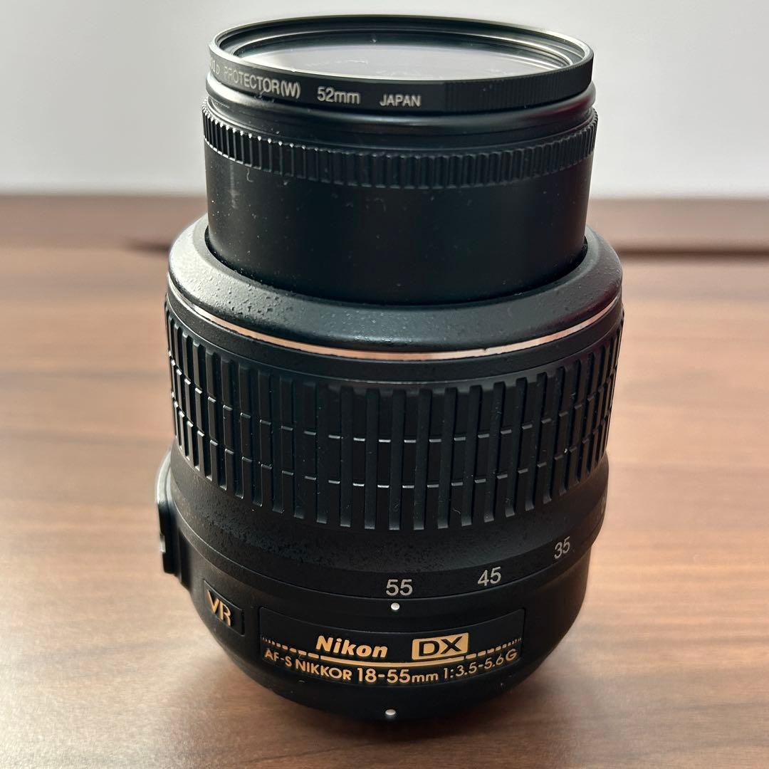 Nikon D3100 一眼レフ 18-55mm レンズ バッテリー SD