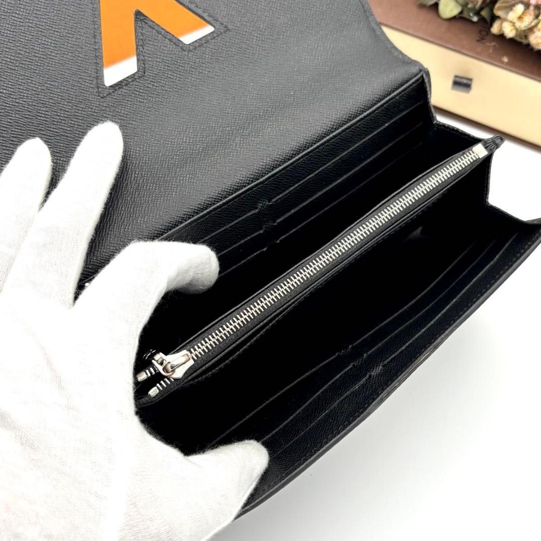 マジカワ様　ルイヴィトン エピ ポルトフォイユ ツイスト ブラック 長財布 黒