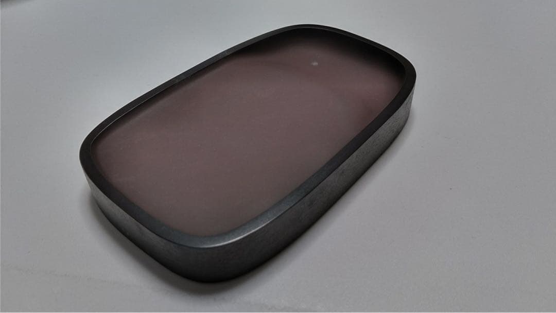 赤間硯　手彫り刻印付き