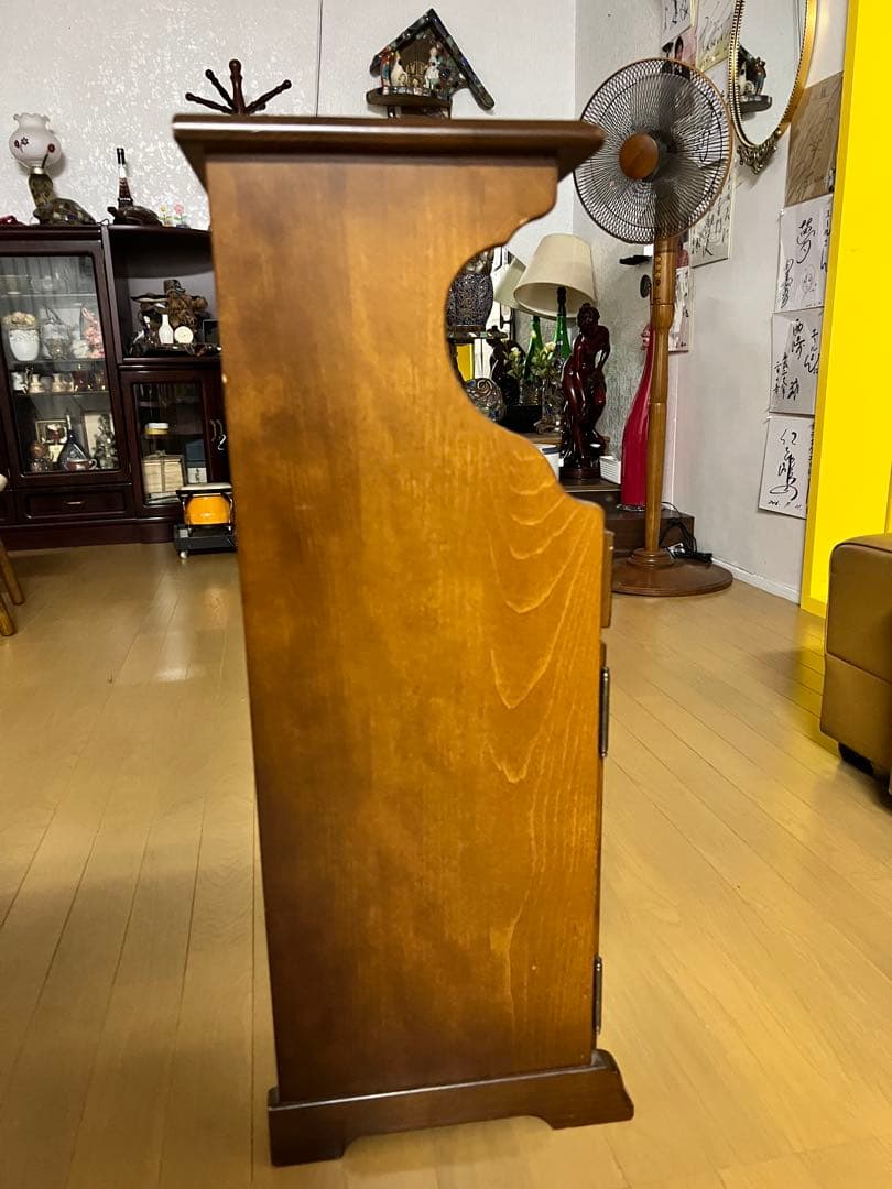 karimoku カリモク コロニアル 電話台 レトロ アンティーク　送料込み