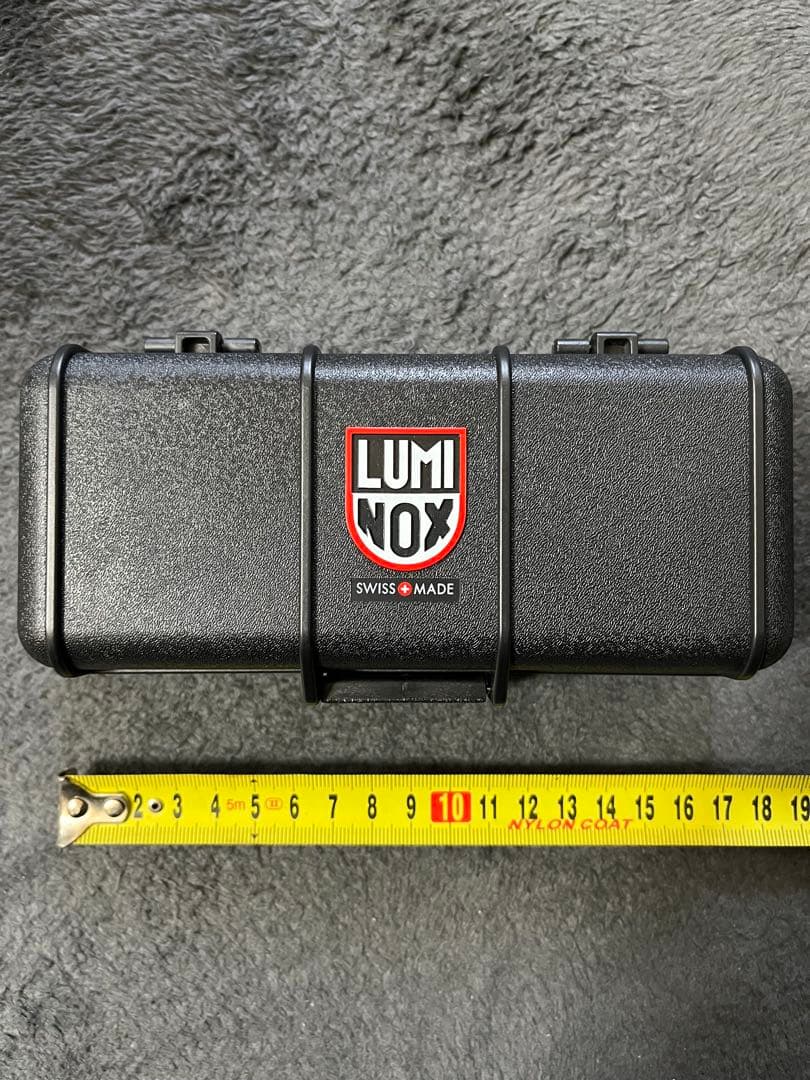 セイ　Luminox ラバーベルト時計 ブラック 200m防水