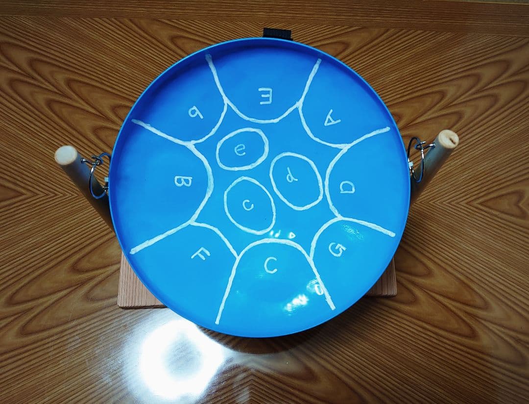 PR01、ミニスティールパン。11音。スティールパン。ハンドパン。タングドラム。