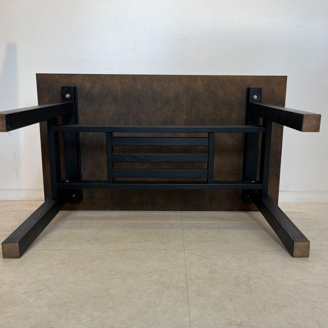 テーブル　黒　習字テーブル　サイドテーブル　ダイニングテーブル