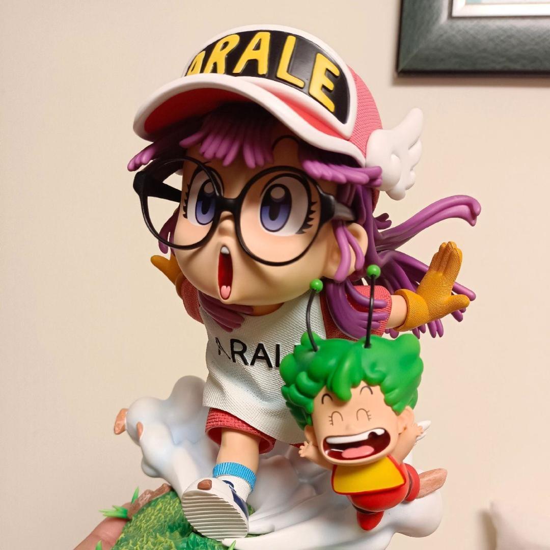 Dr.スランプ アラレちゃん 走る ガレージキット 塗装済み完成品 フィギュア