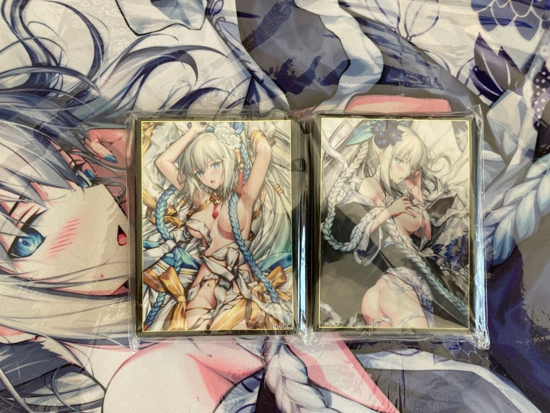 光崎　FGO モルガン　プレイマット　スリーブ　セット