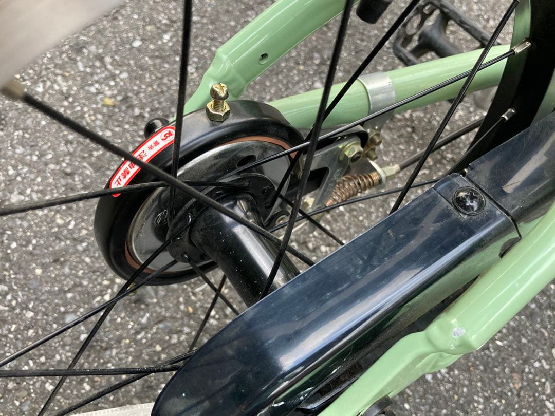 【ルイガノ】キッズバイク K16lite 16インチ グリーン 送料込み