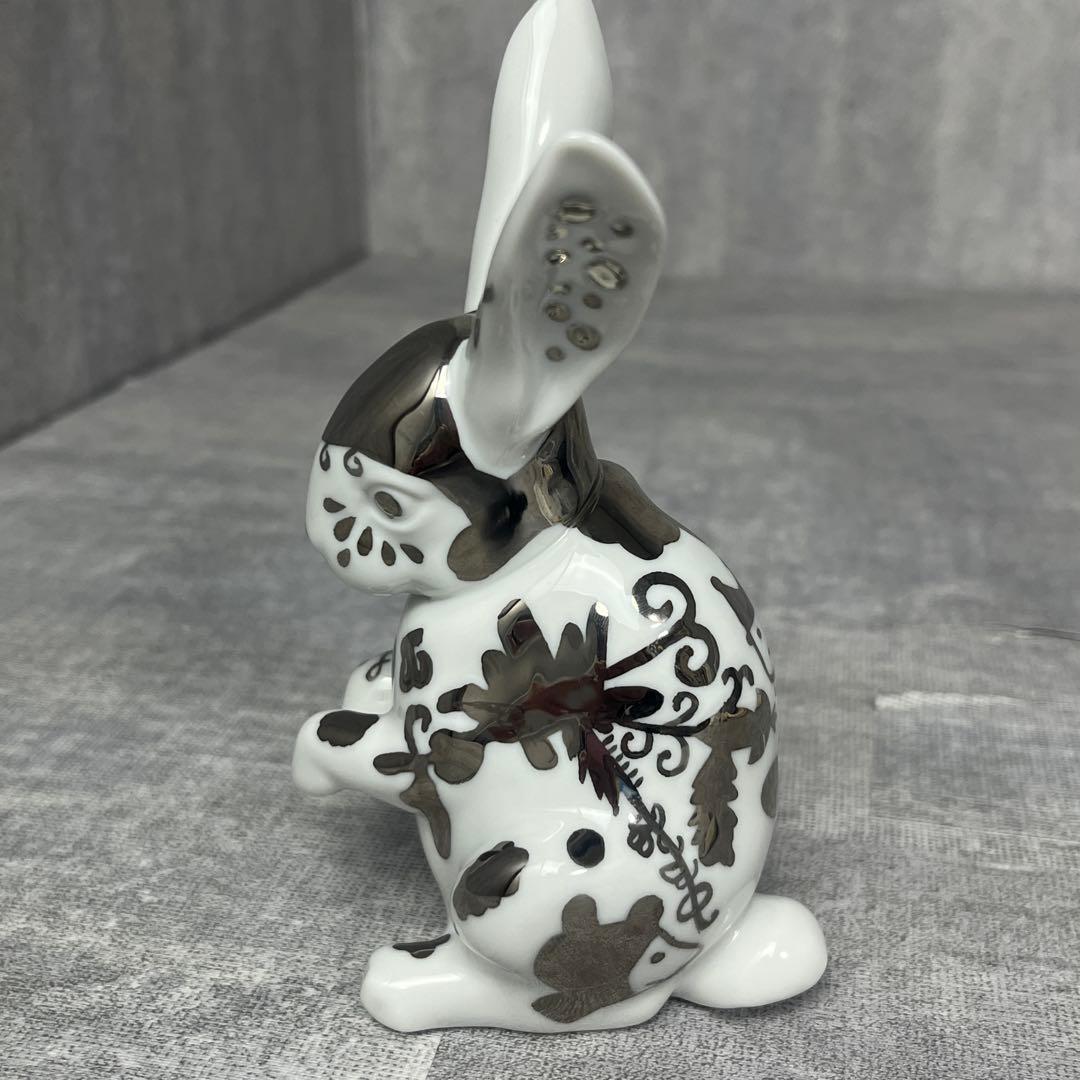 廃盤 LLADRO リアドロ Re-Deco リ・デコ バニー 白うさぎ 座って