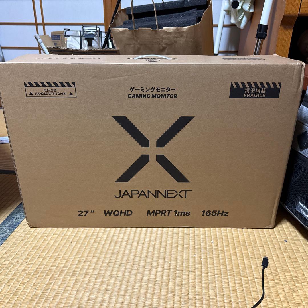 JAPANNEXT 27インチ WQHD モニター