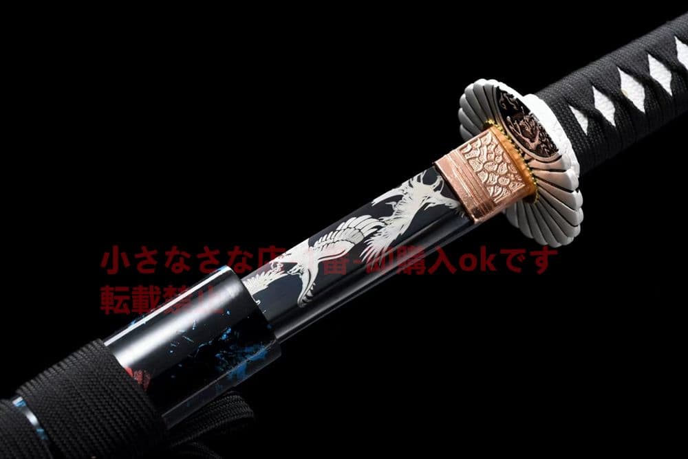 武具　刀装具　日本刀　模造刀   居合刀 タカが長い空を打つ