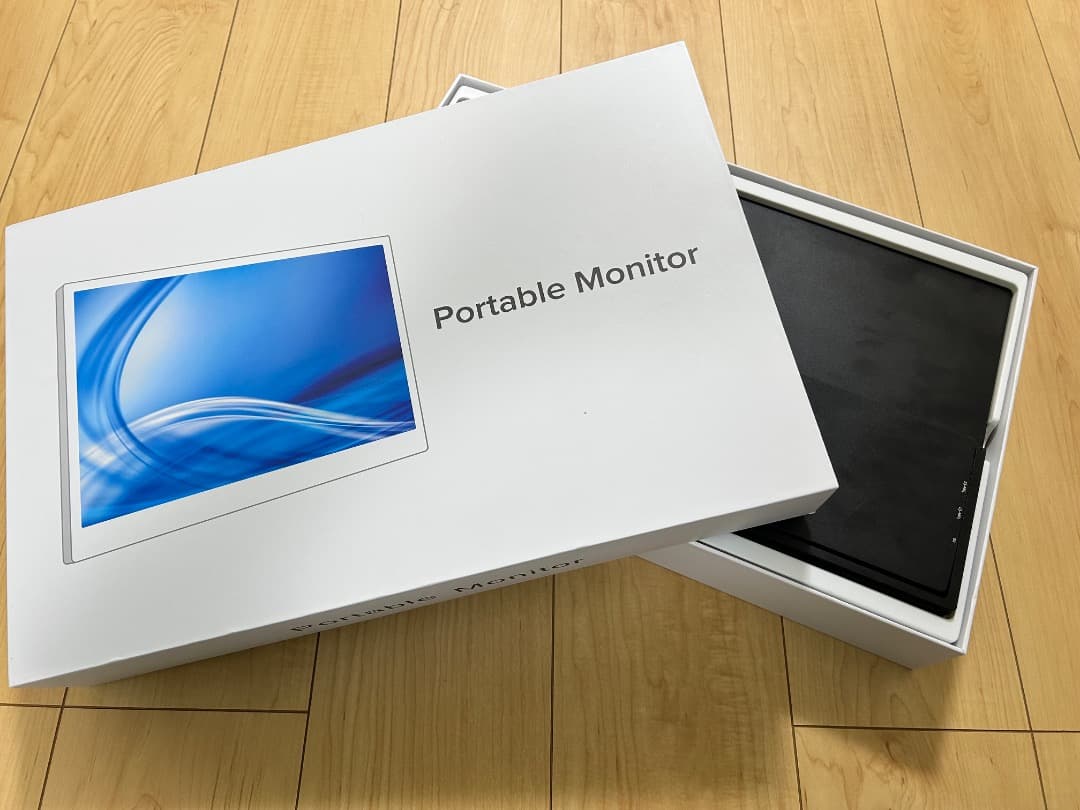 UPERCT モバイルモニター 4K 18.4インチ、その他周辺機器セット