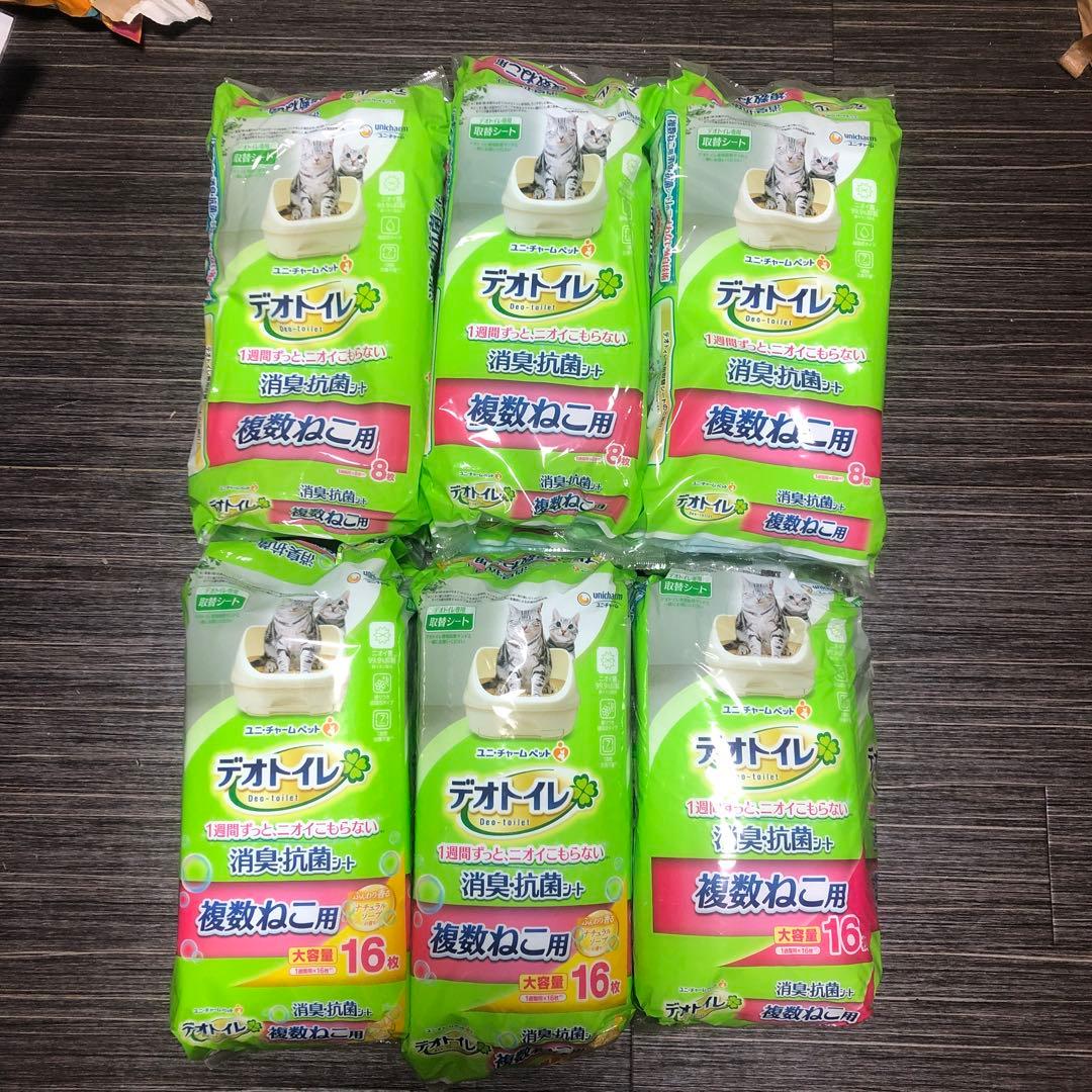 デオトイレ 消臭抗菌シート　合計　96枚