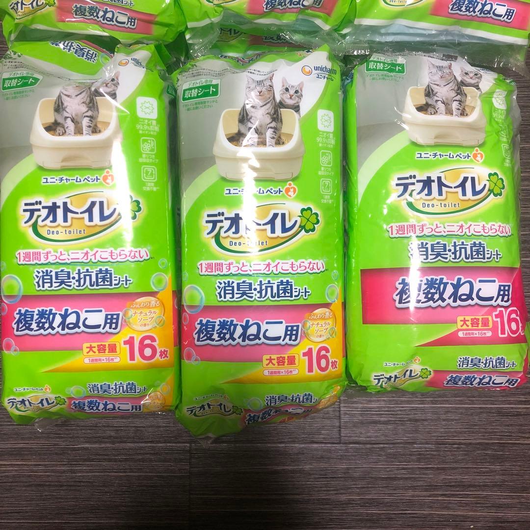 デオトイレ 消臭抗菌シート　合計　96枚