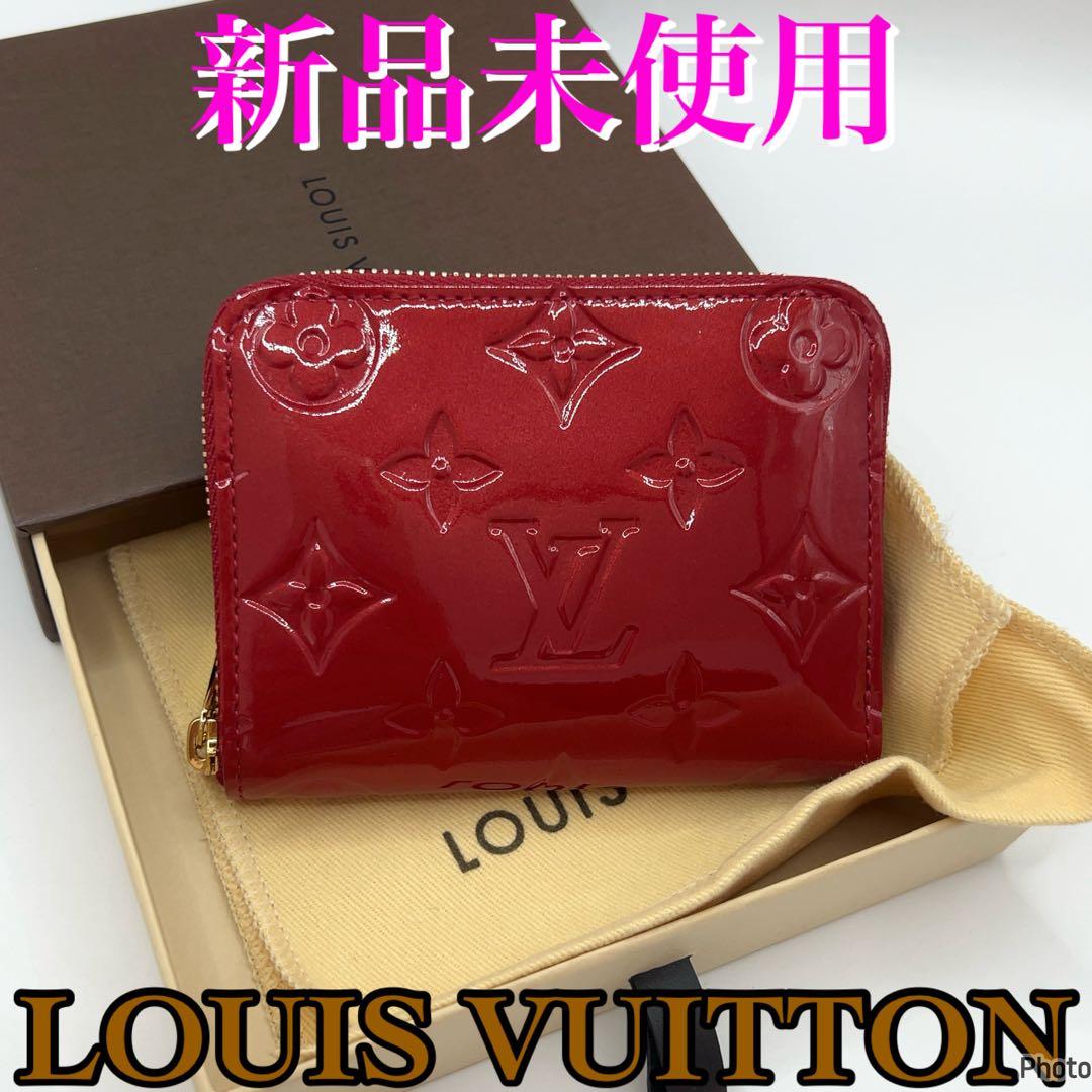 ルイヴィトン　ヴェルニ　パース　レッド　赤
