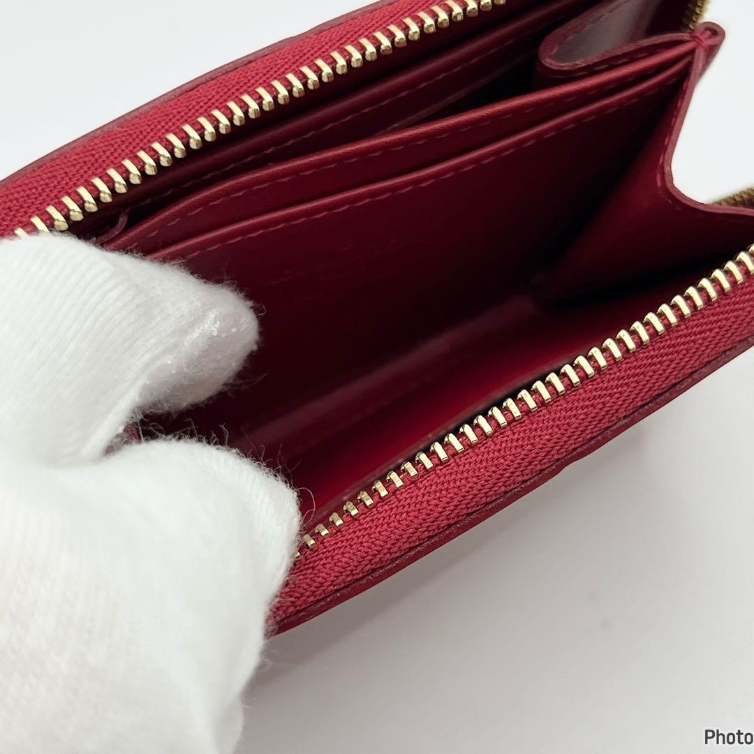 ルイヴィトン　ヴェルニ　パース　レッド　赤