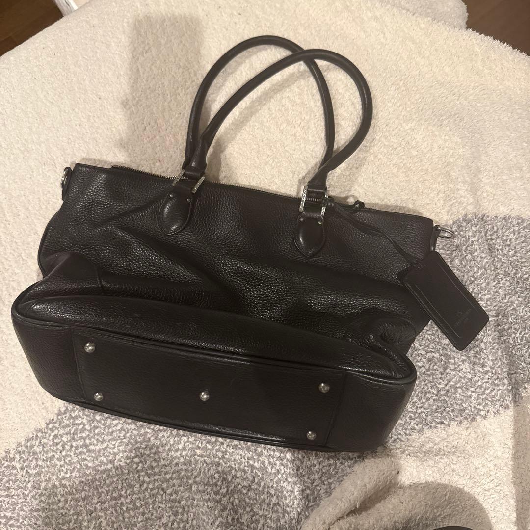 PELLE MORBIDA／レザーバッグ(黒)