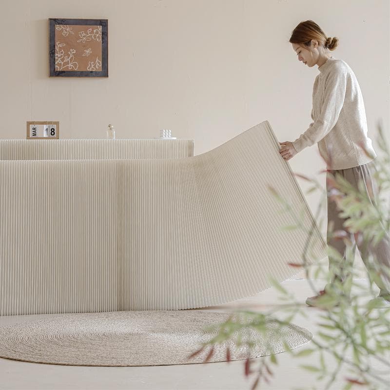 ディスプレイラック展示台セット陳列台 組立不要 折りたたみ長さ3-4ｍ幅52㎝