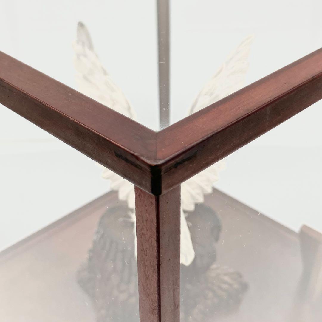 純銀 白鷹 光則作 純銀製置物