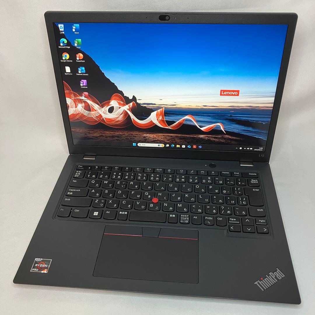 準美品 ThinkPad L13 Gen4 Ryzen5 16GB 512GB