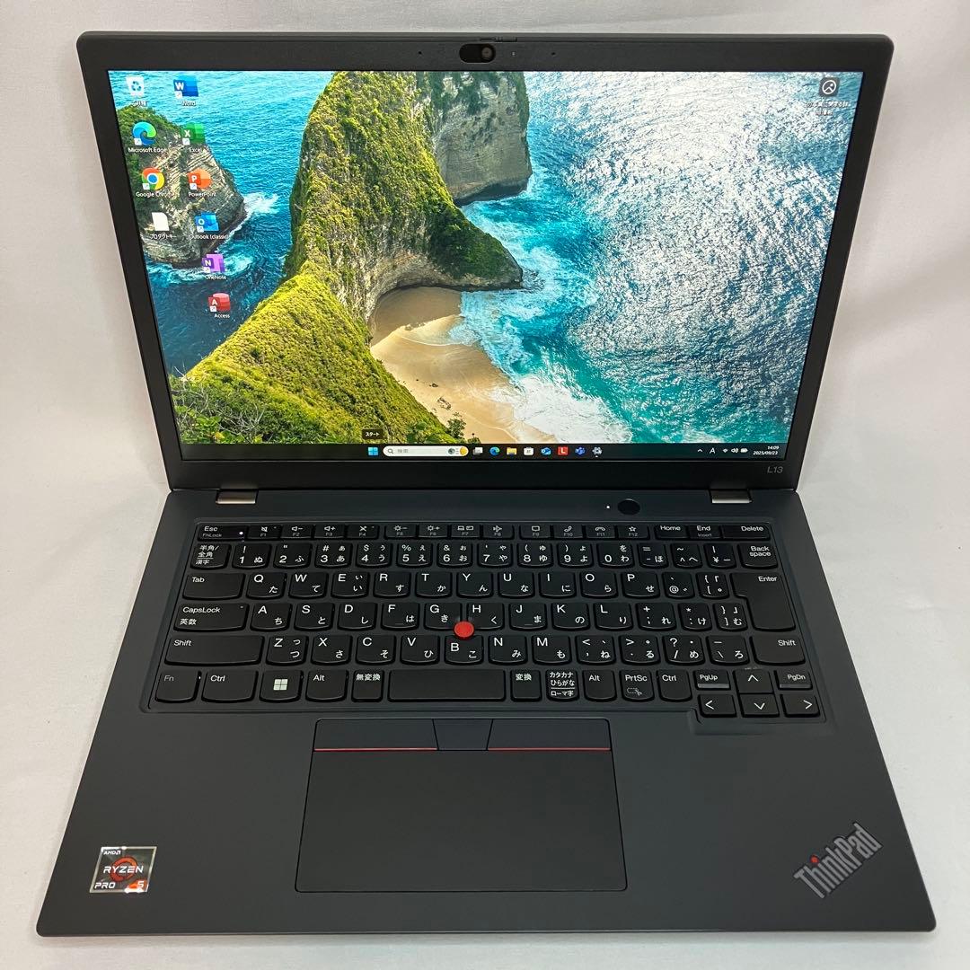 準美品 ThinkPad L13 Gen4 Ryzen5 16GB 512GB