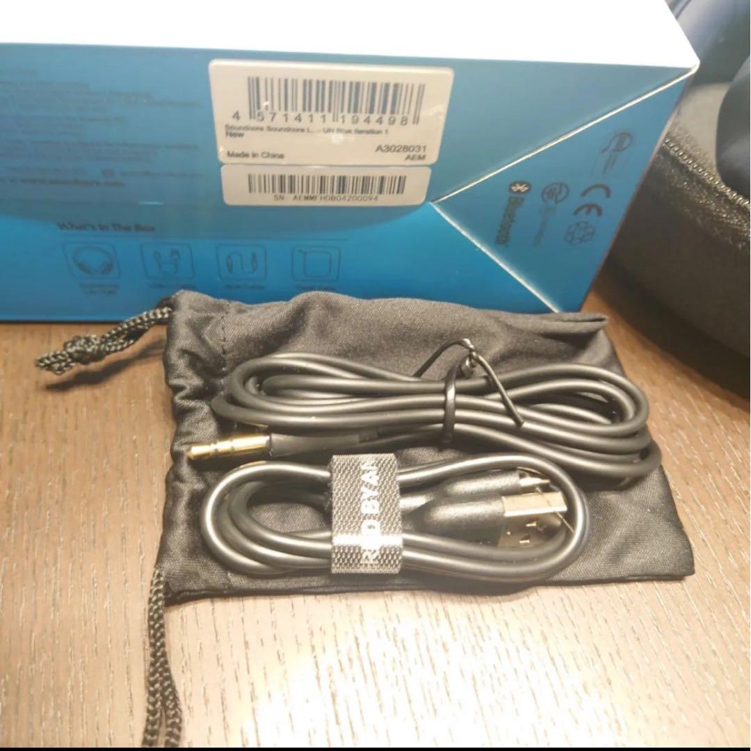 美品　ワイヤレスヘッドホン Anker アンカー サウンドコア LIFEQ30