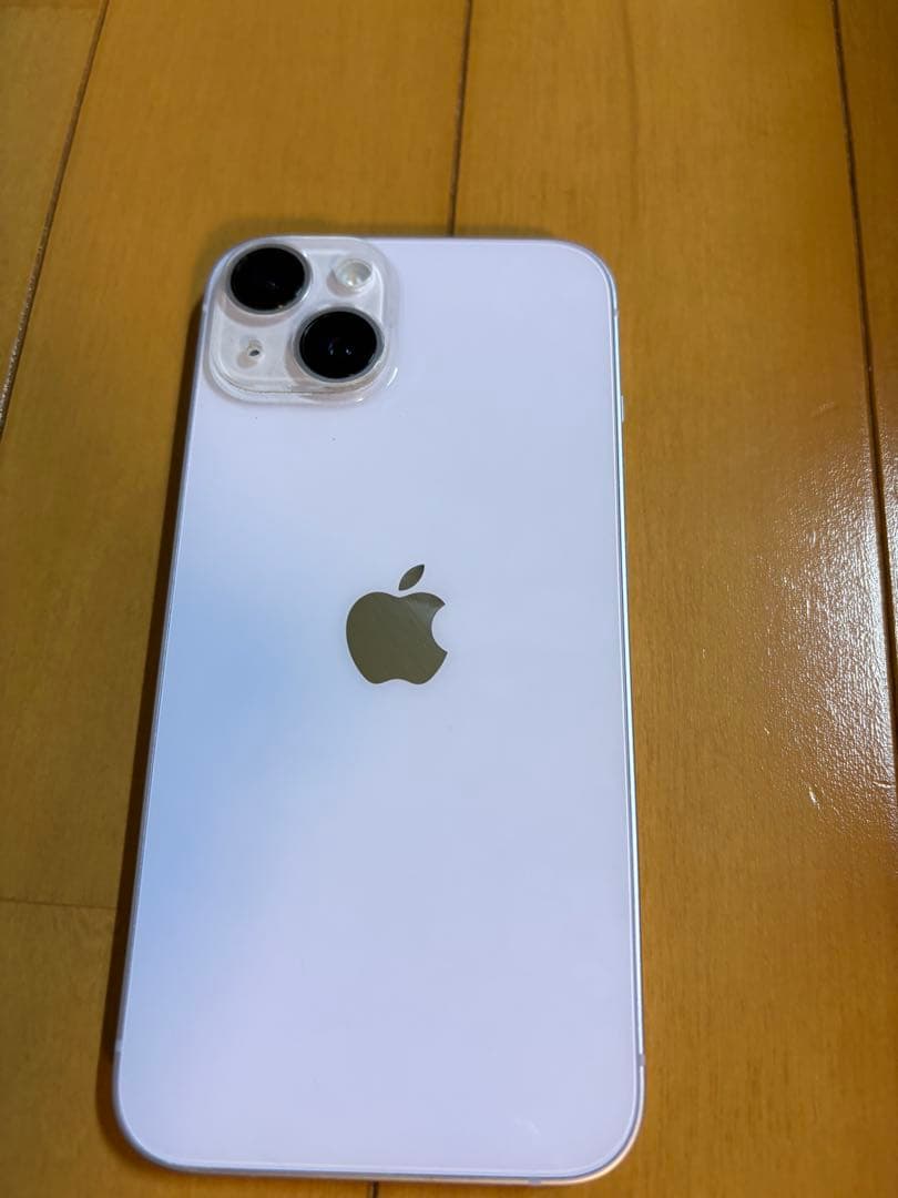 Apple iPhone 14 パープル　画面ひび割れ