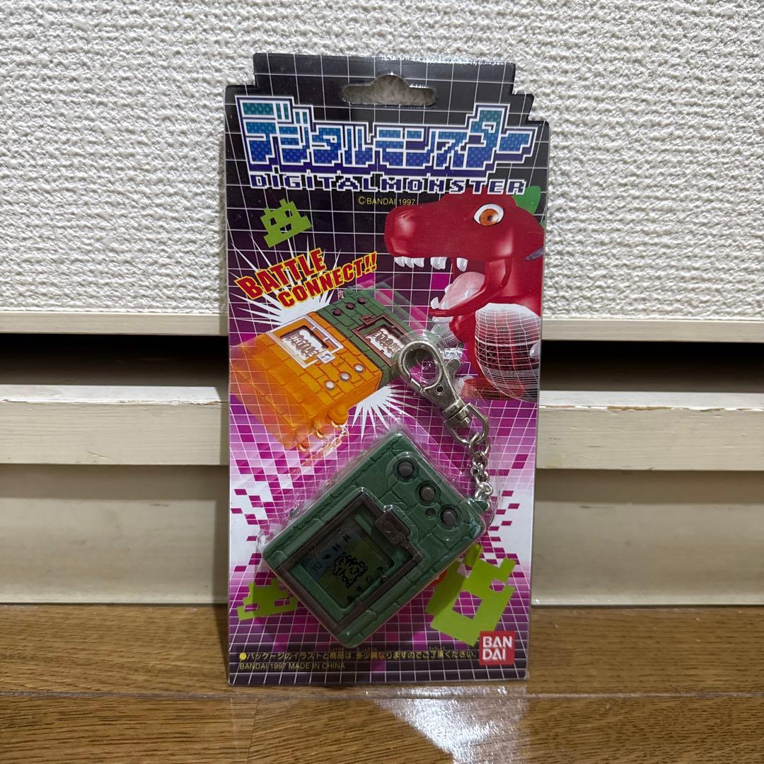 デジタルモンスター グリーン・イエロー セット レア レトロ 希少 初代 当時物