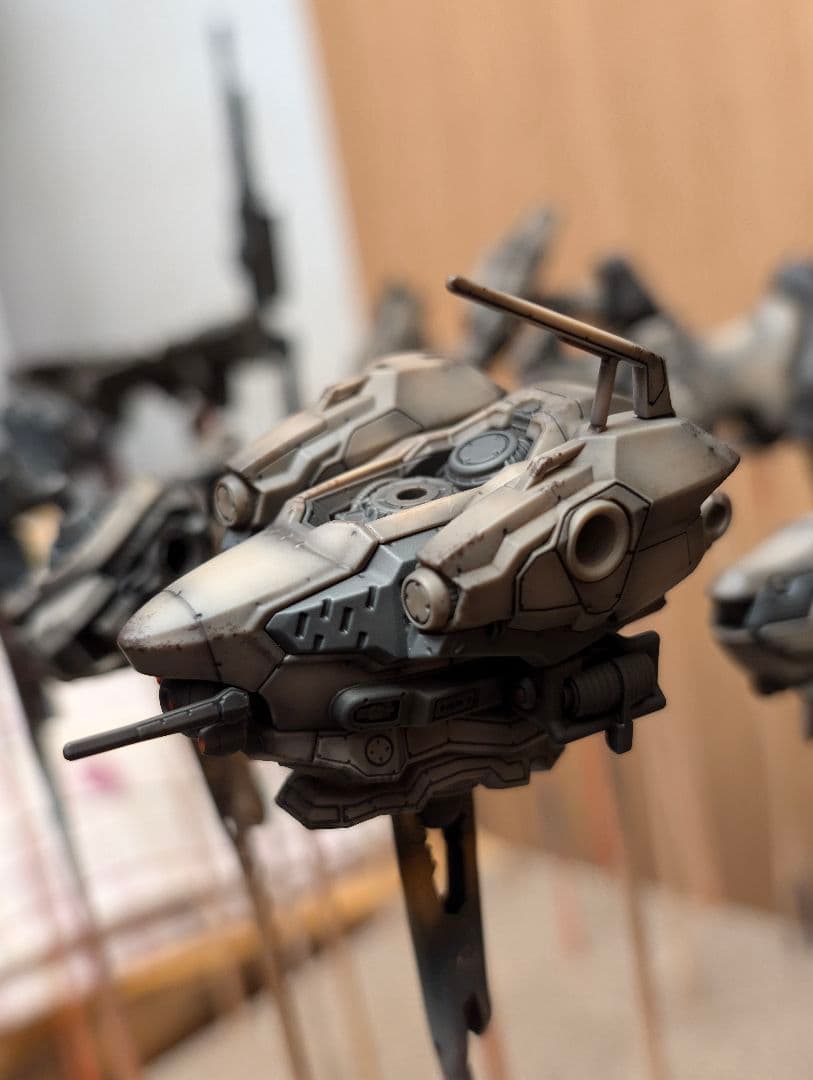 30MM アーマード・コア6 ナイトフォール　完成品　成形色ウェザリング仕上げ