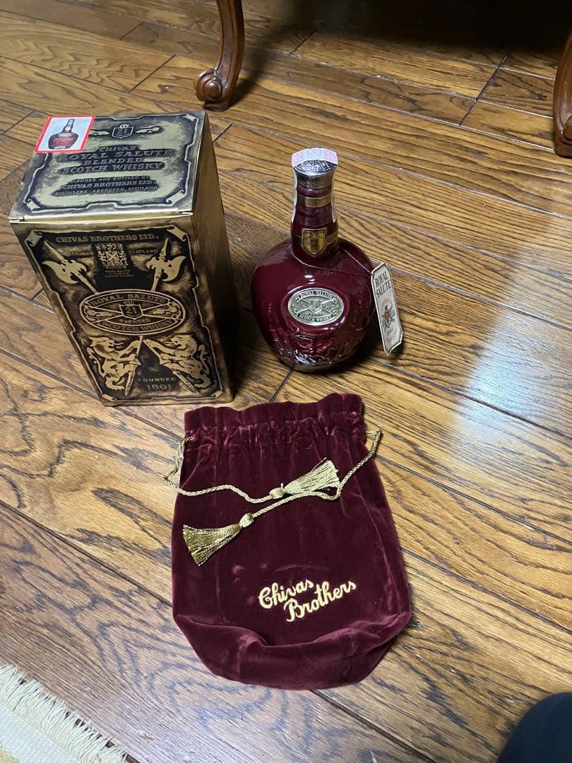  SALUTE 21YEAR OLD スコッチウイスキー赤新品　未開封