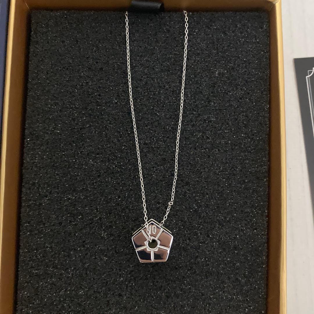 ブルーロック　シルバーネックレス 糸師 凛　限定300点