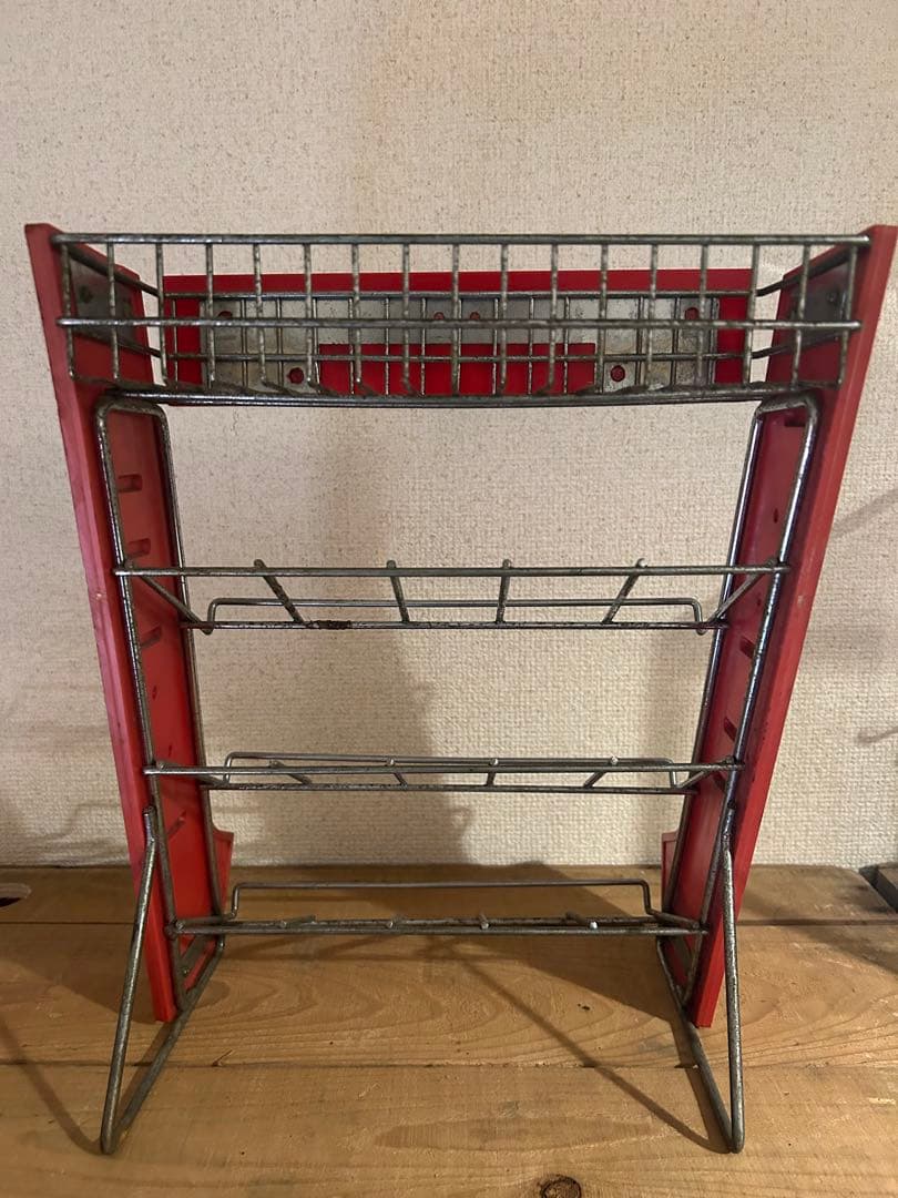超希少　LOTTE ディスプレイラック 赤 3段式　非売品　 ※期間限定値下中