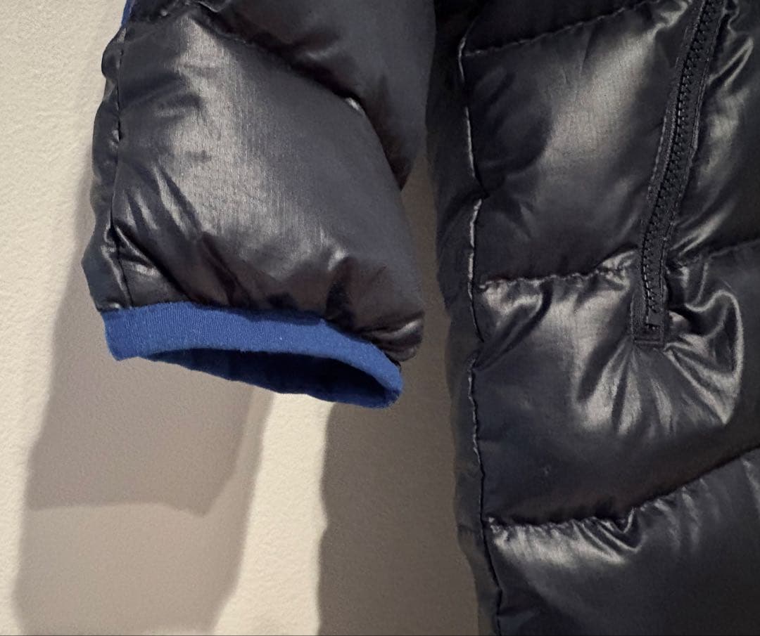 ▲美品 patagonia パタゴニア ベビー ダウン カバーオール ロンパース